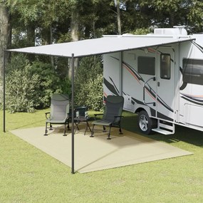 vidaXL Tenda tapete 5x3 m creme