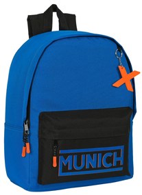 Mochila Escolar Munich Submarine 31 X 40 X 16 cm Azul Elétrico