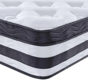 Colchão de molas ensacadas médio 200x200 cm