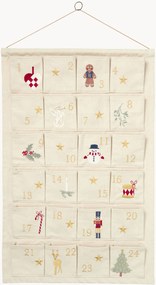 Calendário de Natal em algodão orgânico Eve