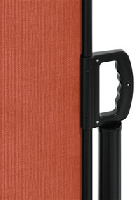 Toldo lateral retrátil 180x1200 cm terracotta