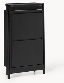 Sapateira em madeira Libby, preto