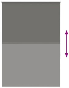 Persiana de enrolar 90x150 cm largura tecido 85,7 cm poliéster