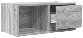Móveis TV 2 pcs 60x31x25,5 cm derivados madeira cinzento sonoma