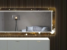 Espelho LED com decoração LED D15