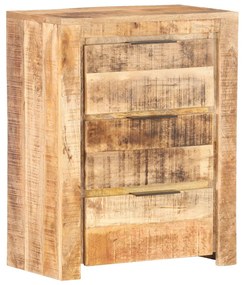 vidaXL Aparador 59x33x75 cm madeira de mangueira áspera