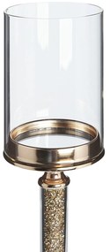 Candelabro dourado 41 cm ABBEVILLE Beliani
