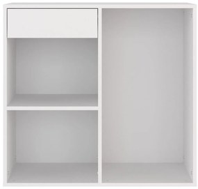Armário de cosmética 80x40x75 cm derivados de madeira branco