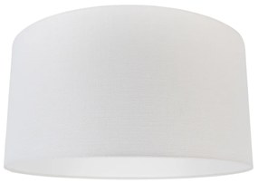 Abajur de tecido branco 50/50/25