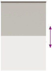 Rolo de Duche Estores cassete 150x240 cm Largura Tecido 146 cm