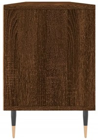 Móvel TV 150x30x44,5 cm derivados de madeira carvalho castanho