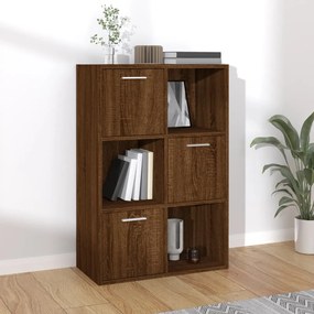 815455 vidaXL Armário de arrumação 60x29,5x90 cm cor carvalho castanho