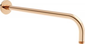 Mexen braço de chuveiro de parede 40 cm ouro rosa - 79211-60