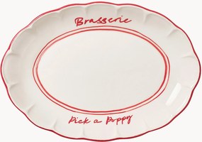 Travessa pintada à mão Bistro