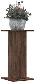 vidaXL Suportes p/ plantas 2 pcs 30x30x60 cm derivados de madeira