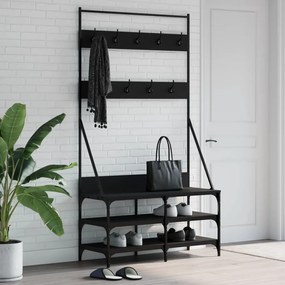 Conjunto de Entrada - Bengaleiro c/ arrumação de calçado 100x40x184 cm