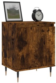 Mesa de cabeceira 40x30x50 cm deriv. madeira carvalho fumado