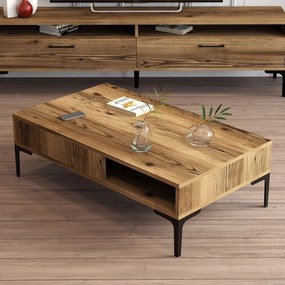 ****  
Mesa de Centro Istanbul – Nogueira – 105x32,6x60 cm

**