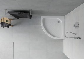 Mexen Rio base de duche semicircular 90 x 90 cm, branco - 47109090