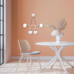 Candeeiro de Parede Swing – Branco Vintage – 78 x 15 cm