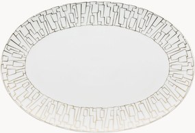 Travessa oval de servir em porcelana TAC