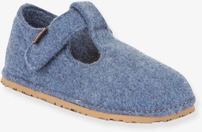Pantufas barefoot para criança FLEXY WOOLY BAREFOOT Froddo azul-ganga