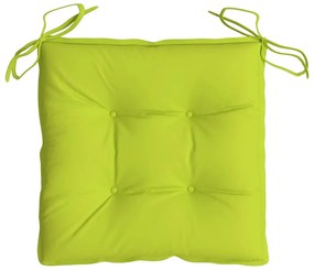 Almofadões móveis de paletes 6pcs tecido oxford verde brilhante
