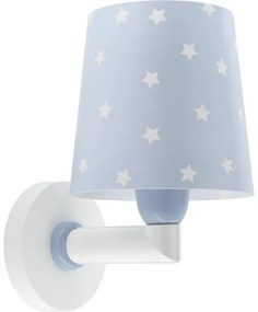 Dalber 82219T - Iluminação de parede de criança STAR LIGHT 1xE27/60W/230V azul