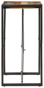 Mesa de bar 60x55x110 cm madeira recuperada maciça