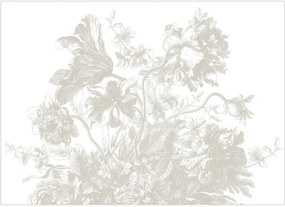 Papel de parede Frans Uyterlinde - Engraved Flowers