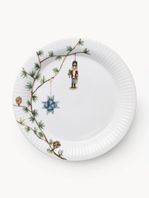Pratos de Natal pintados à mão Hammershøi, conjunto de 4