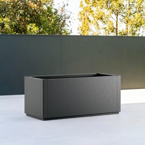 Floreira de plástico para plantas 80 x 36 x 36 cm Antracite
