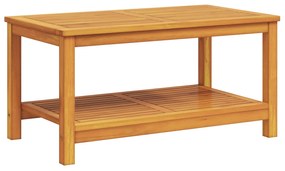 Mesa de Café 110x55x45 cm Madeira de Acácia Maciça