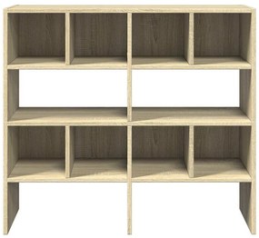 Sapateiras 2 pcs empilháveis 89,5x30x40 cm carvalho sonoma