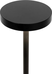 Set of 2 Outdoor Table Lamps Black Incl. LED and Dimmer Rechargeable - Dupont