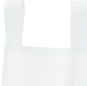 Cortinas com cortinas 2 pcs Branco 140 x 260 cm Poliéster
