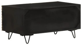 Mesa de centro 90x50x45 cm madeira de mangueira maciça