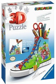 Puzzle 3D Ravensburger Sneaker Super Mario 108 Peças