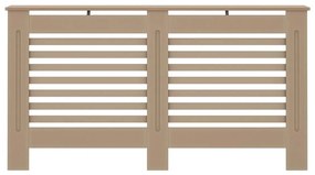Cobertura de radiador 152x19x81,5 cm MDF