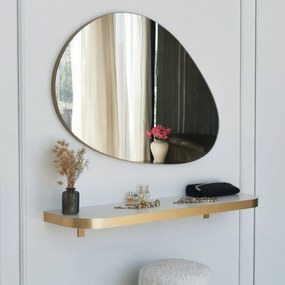 Espelho Porp – Dourado – 90 cm x 60 cm