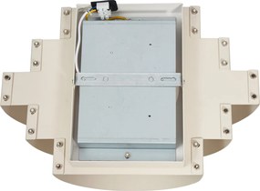 Candeeiro de Parede Moderno Bege Incl. LED Regulável em 3 Níveis - Lines