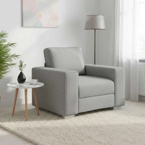 vidaXL Sofá Cinza Nuvem 100 x 80 x 82 cm tecido