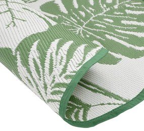 Tapete de exterior Ø120 cm ARAKIL PP Verde