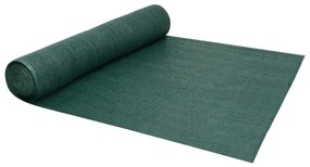 149399 vidaXL Rede de ocultação para privacidade PEAD 150 g/m² 1,8x25 m verde