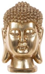 Estatueta decorativa dourada BUDDHA Beliani