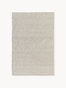 Tapete de lã com textura entrançada Bruna