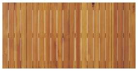 Mesa de Jantar - Preto, 110x55x62 cm, Feita de Madeira de Acácia Sólid