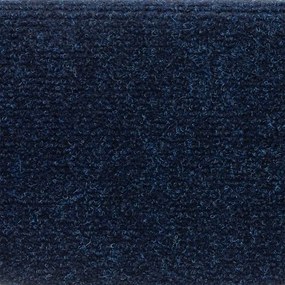 Tapetes escada autoadesivos 5 pcs 56x17x3 cm azul-marinho