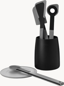 Suporte de utensílios com descanso para colher Cook-it, conjunto de 2