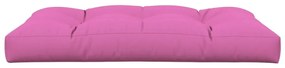 Almofadão para sofá de paletes 120x80x12 cm tecido rosa